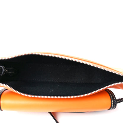 Burberry Smooth Calfskin Double Olympia Shoulder Bag Deep Orange 5 of 14