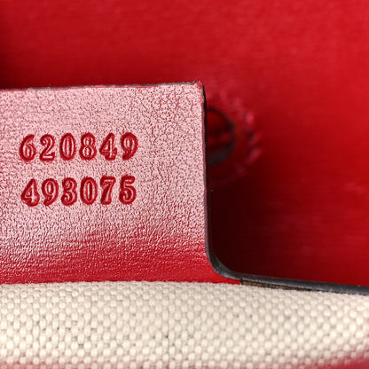 Gucci Boarded Plutone Calfskin Horsebit 1955 Single Buckle Backpack New Cherry Red 7 of 9