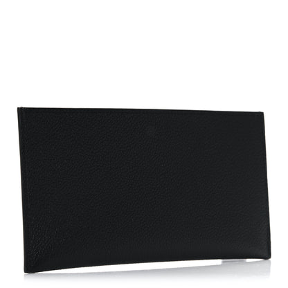 Louis Vuitton Calfskin Felicie Chain Wallet Card Holder Insert Black 3 of 8