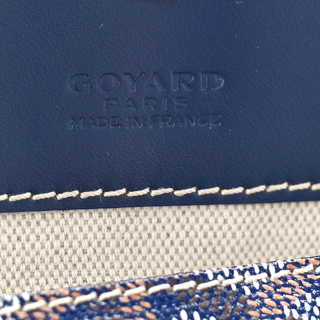 Goyardine Saint Louis GM Navy