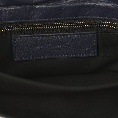 Balenciaga Agneau Classic Silver Hardware Envelope Clutch Gris Chartreux 7 of 7