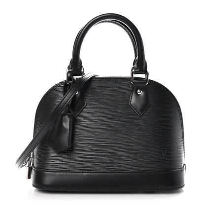 Louis Vuitton Epi Alma BB Black 1 of 10
