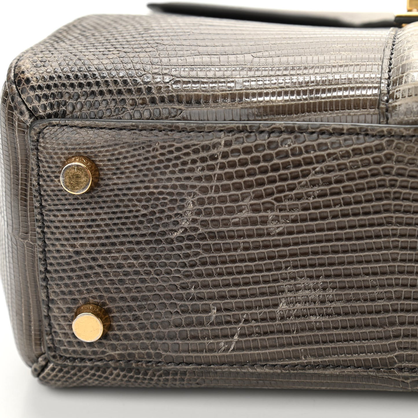 Lizard Small 16 Top Handle Bag