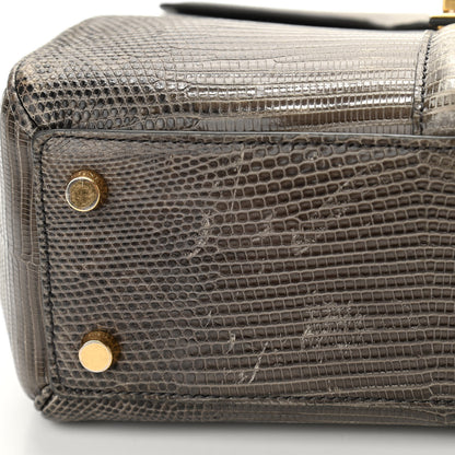 Celine Lizard Small 16 Top Handle Bag 12 of 13