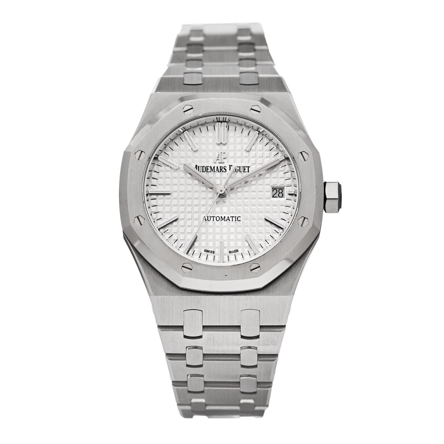 Audemars Piguet Stainless Steel 37mm Royal Oak Offshore Automatic Watch Silver 15450ST.OO.1256ST.01 1 of 5