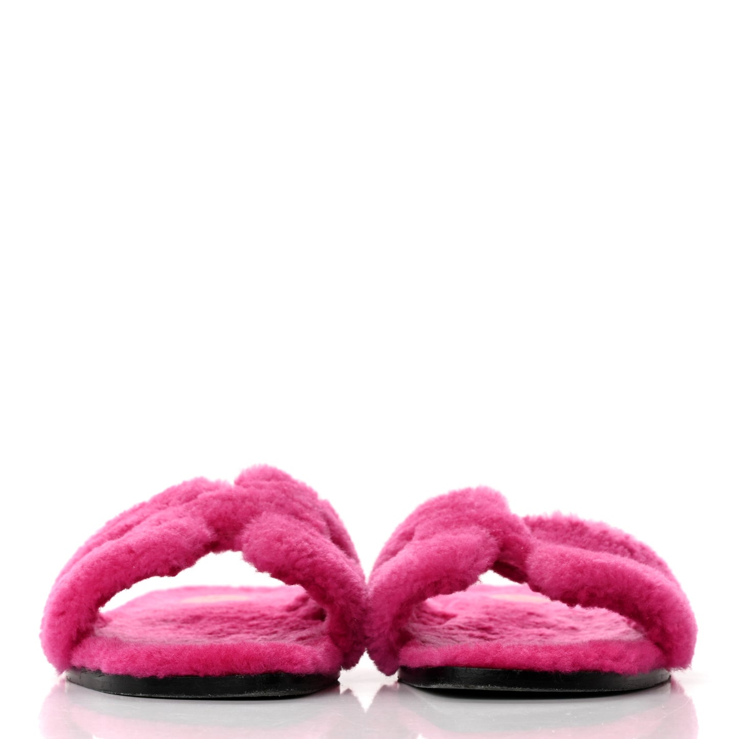 Woolskin Oran Sandals 39 Rose Fuchsia