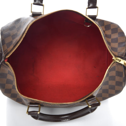 Louis Vuitton Damier Ebene Speedy 35 5 of 17