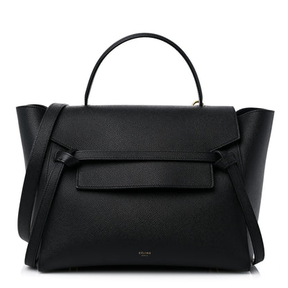 Celine Grained Calfskin Mini Belt Bag Black 1 of 9
