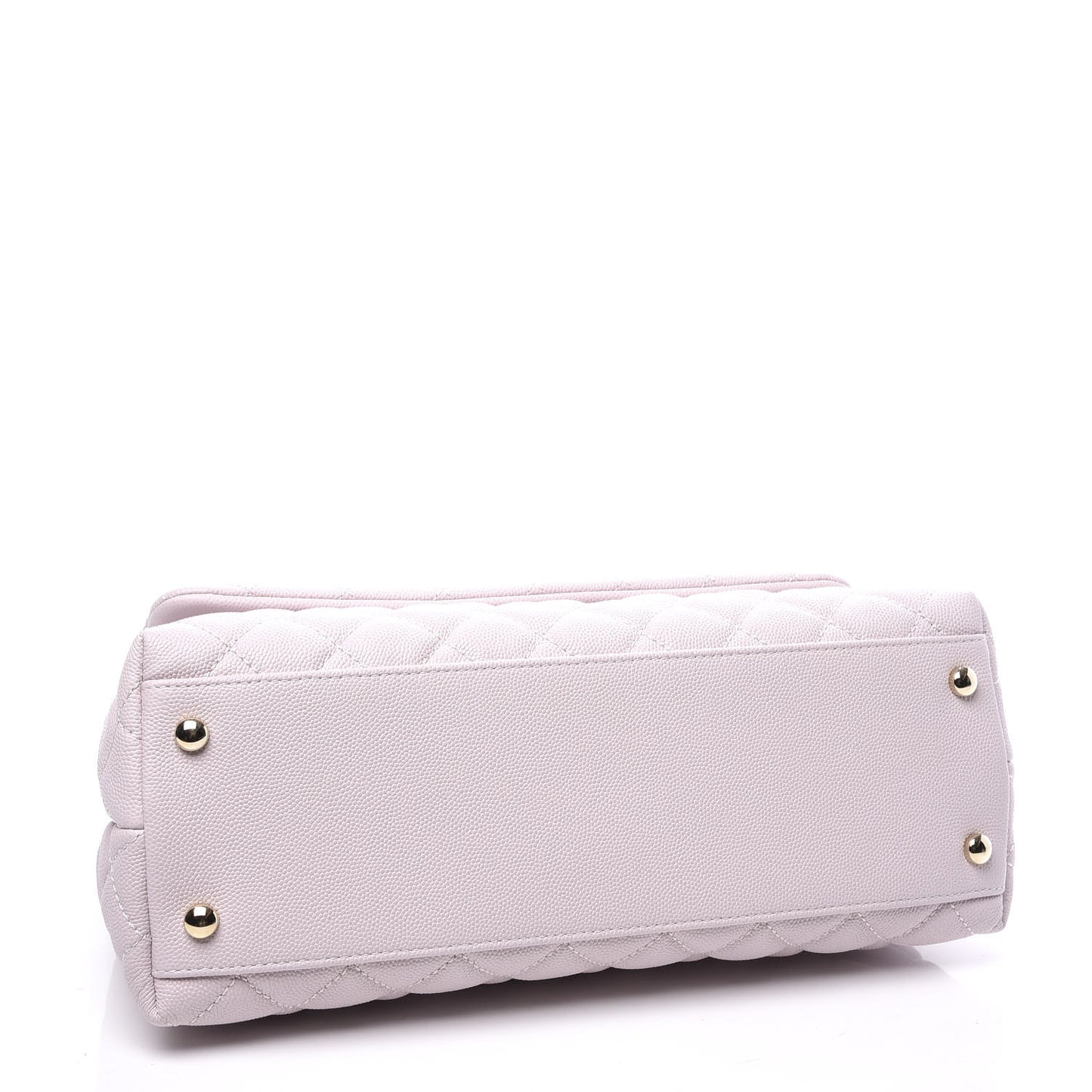 Caviar Quilted Small Coco Handle Flap Lilas Lilac