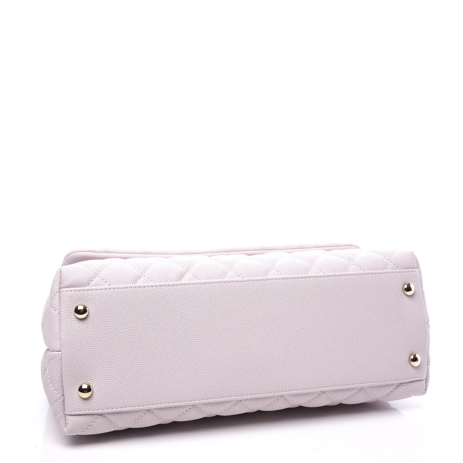 Chanel Caviar Quilted Small Coco Handle Flap Lilas Lilac 3 of 10
