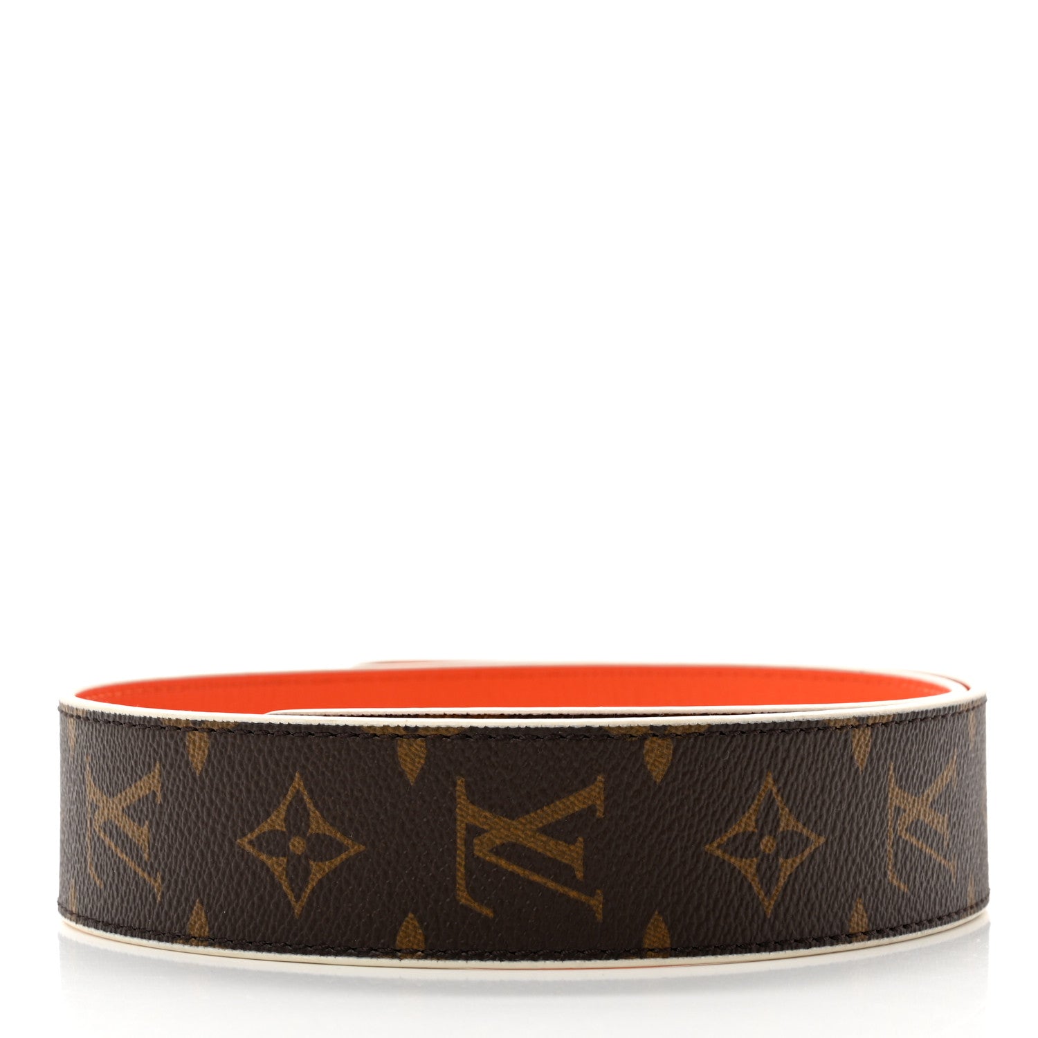 Louis Vuitton Monogram Bandouliere Shoulder Strap Orange 2 of 3