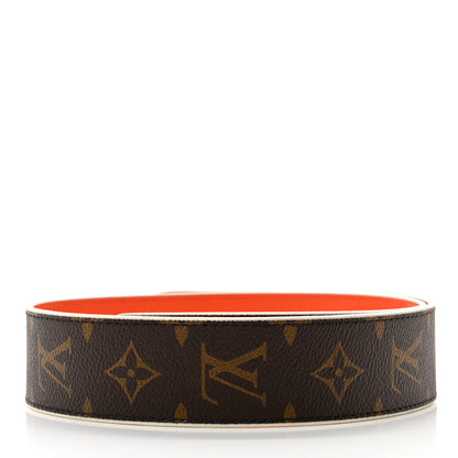Louis Vuitton Monogram Bandouliere Shoulder Strap Orange 2 of 3