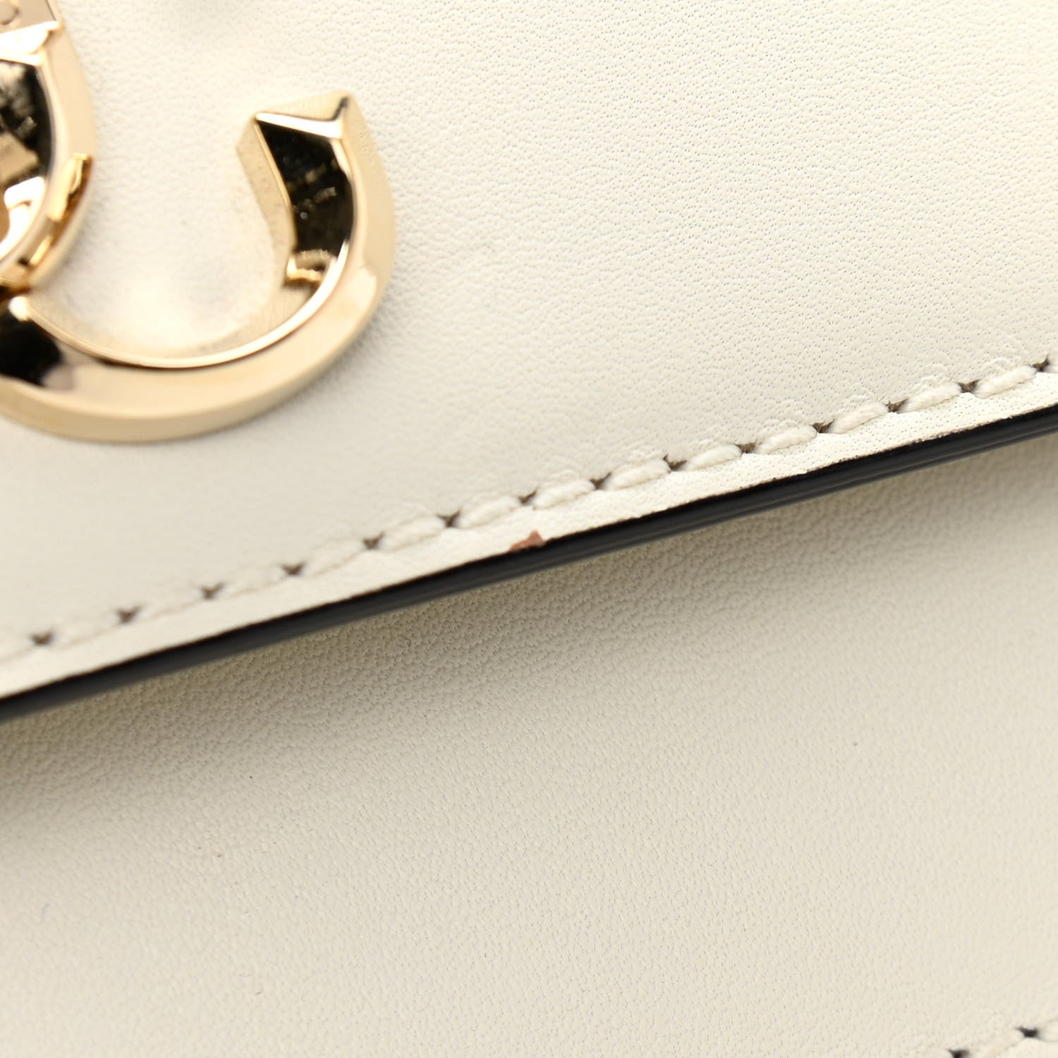 Jimmy Choo Shiny Calfskin Medium Varenne Shoulder Bag Latte 10 of 12