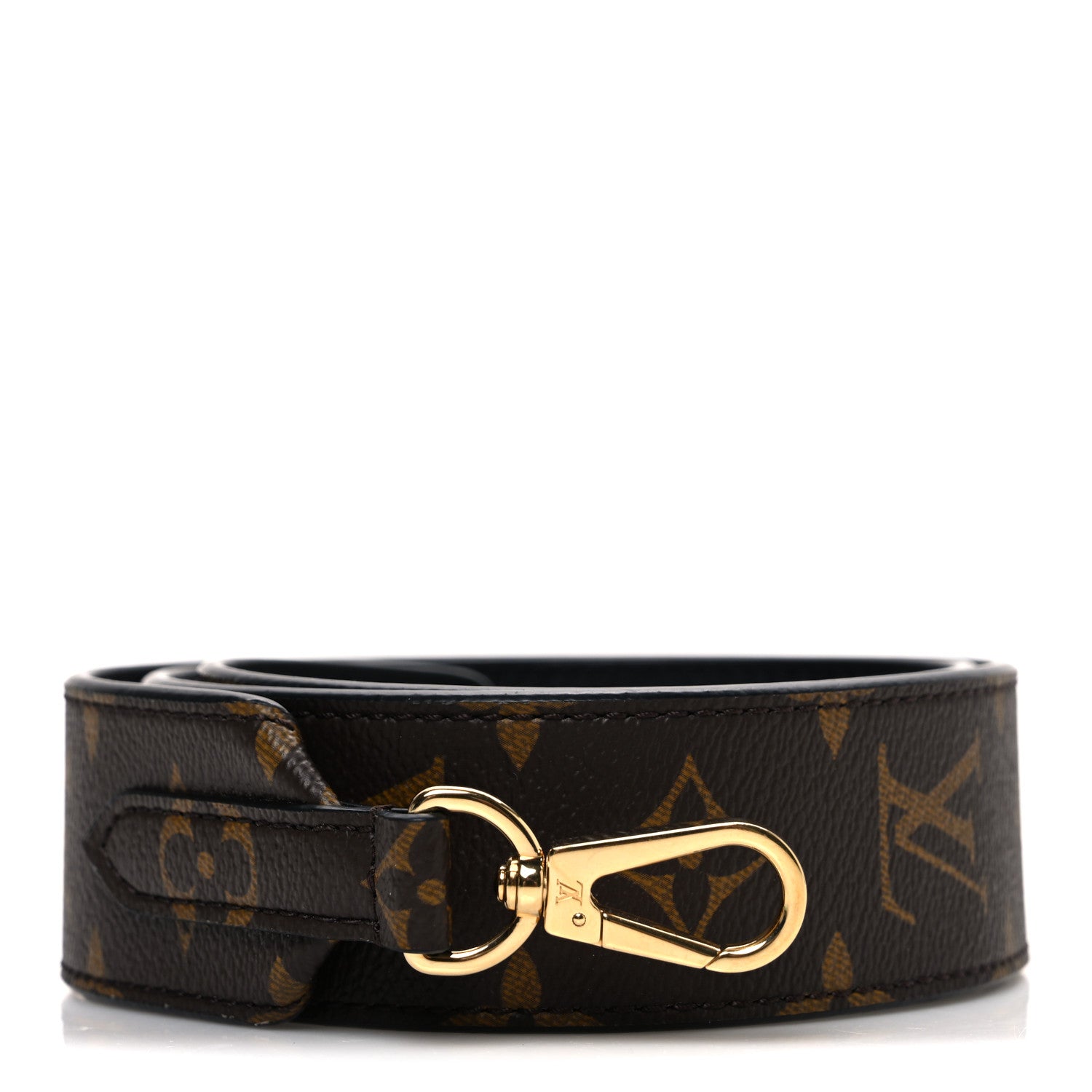 Louis Vuitton Monogram Bandouliere Shoulder Strap Black 1 of 6