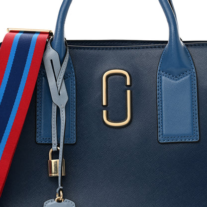 Marc Jacobs Saffiano Big Shot Tote  Navy 8 of 12