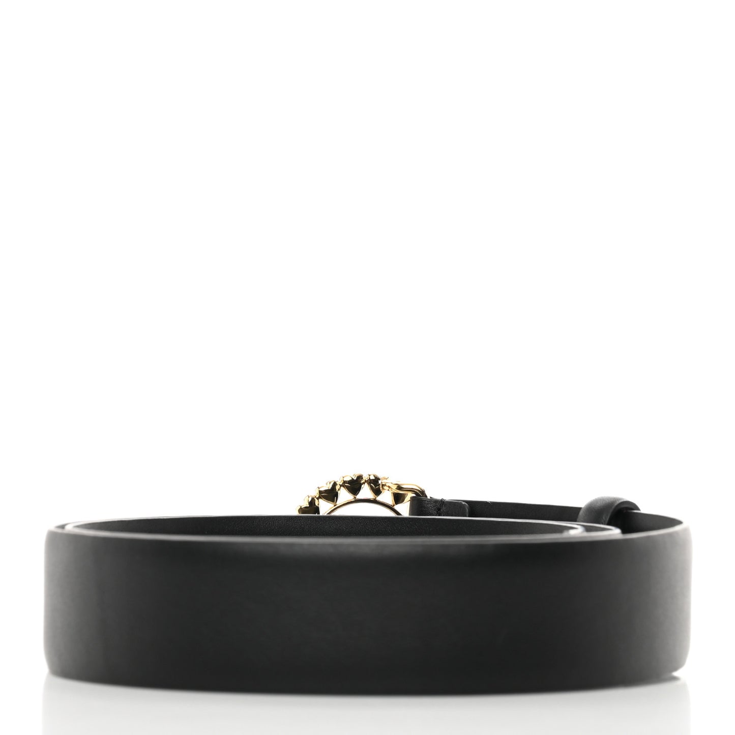 Calfskin CC Hearts Belt 85 34 Black