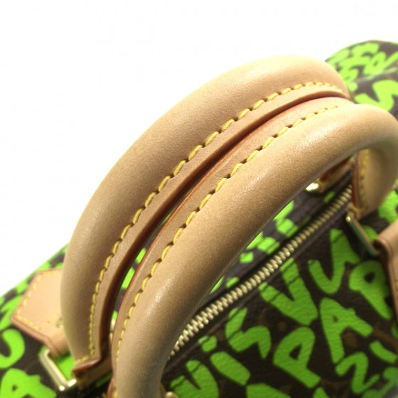 Monogram Graffiti Speedy 30 Green