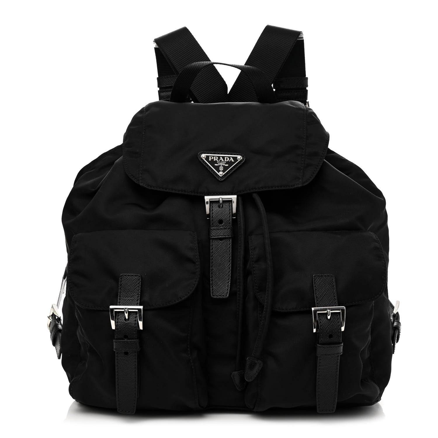 Prada Tessuto Nylon Vela Backpack Black 1 of 10