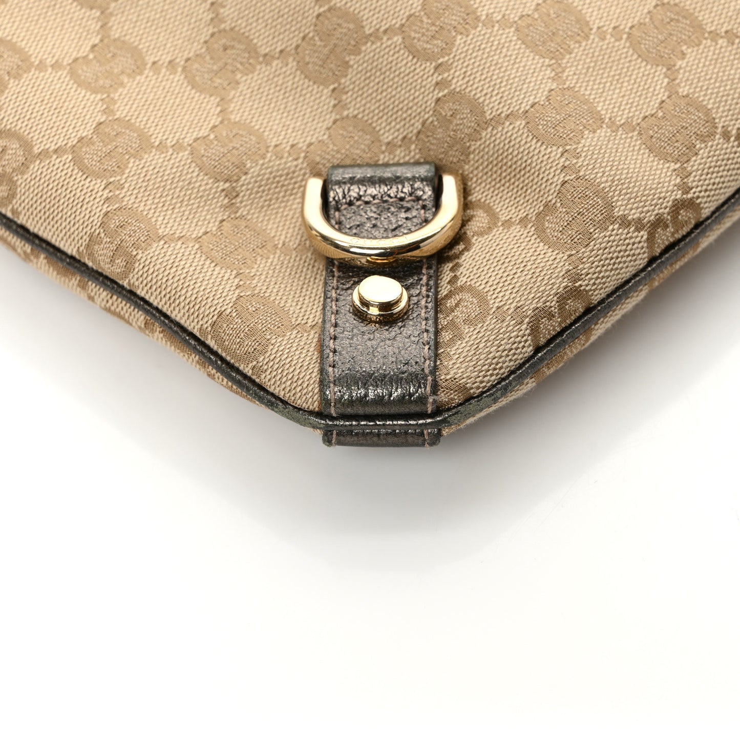 Monogram Abbey Messenger Bag Pewter