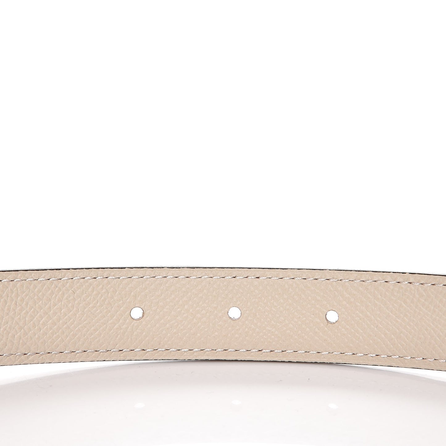 Epsom Swift 24mm Mini Constance H Belt 70 Craie Rouge Grenat