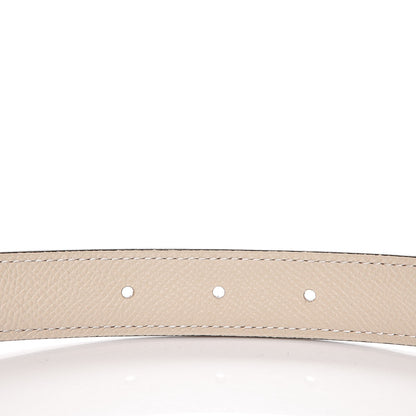 Hermes Epsom Swift 24mm Mini Constance H Belt 70 Craie Rouge Grenat 9 of 10