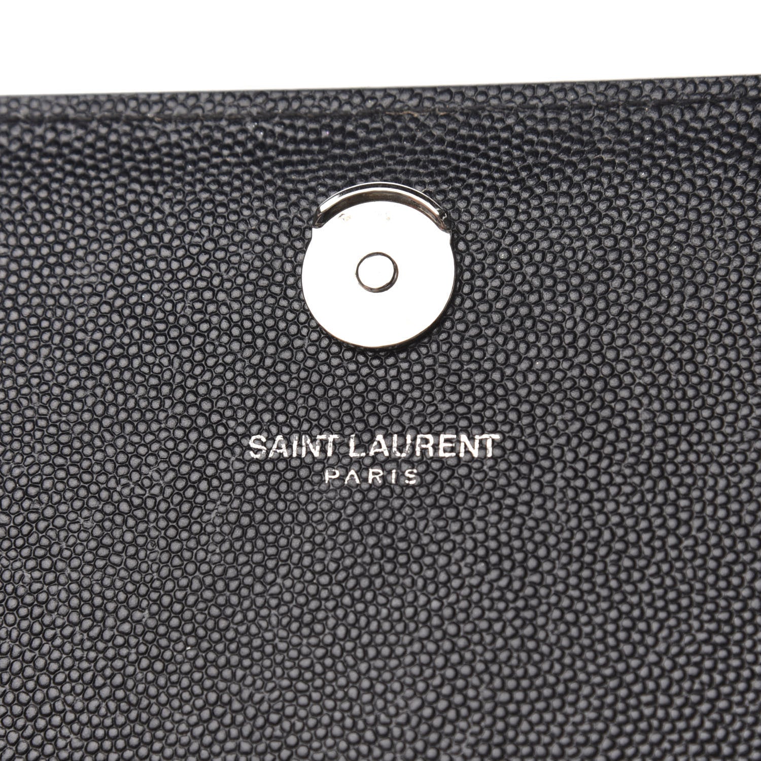 Saint Laurent Grain De Poudre Small Monogram Kate Satchel Black 8 of 11