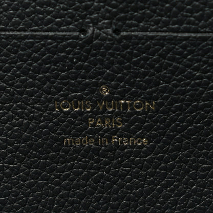 Louis Vuitton Empreinte Clemence Wallet Black 6 of 11