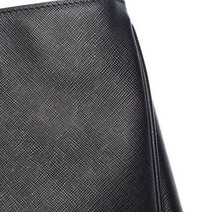 Prada Saffiano Lux Large Tote Black 10 of 19