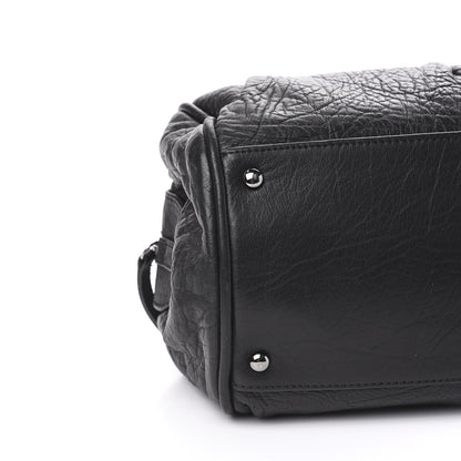Chanel Distressed Lambskin Quilted Small Le Marais Tote Black 8 of 10