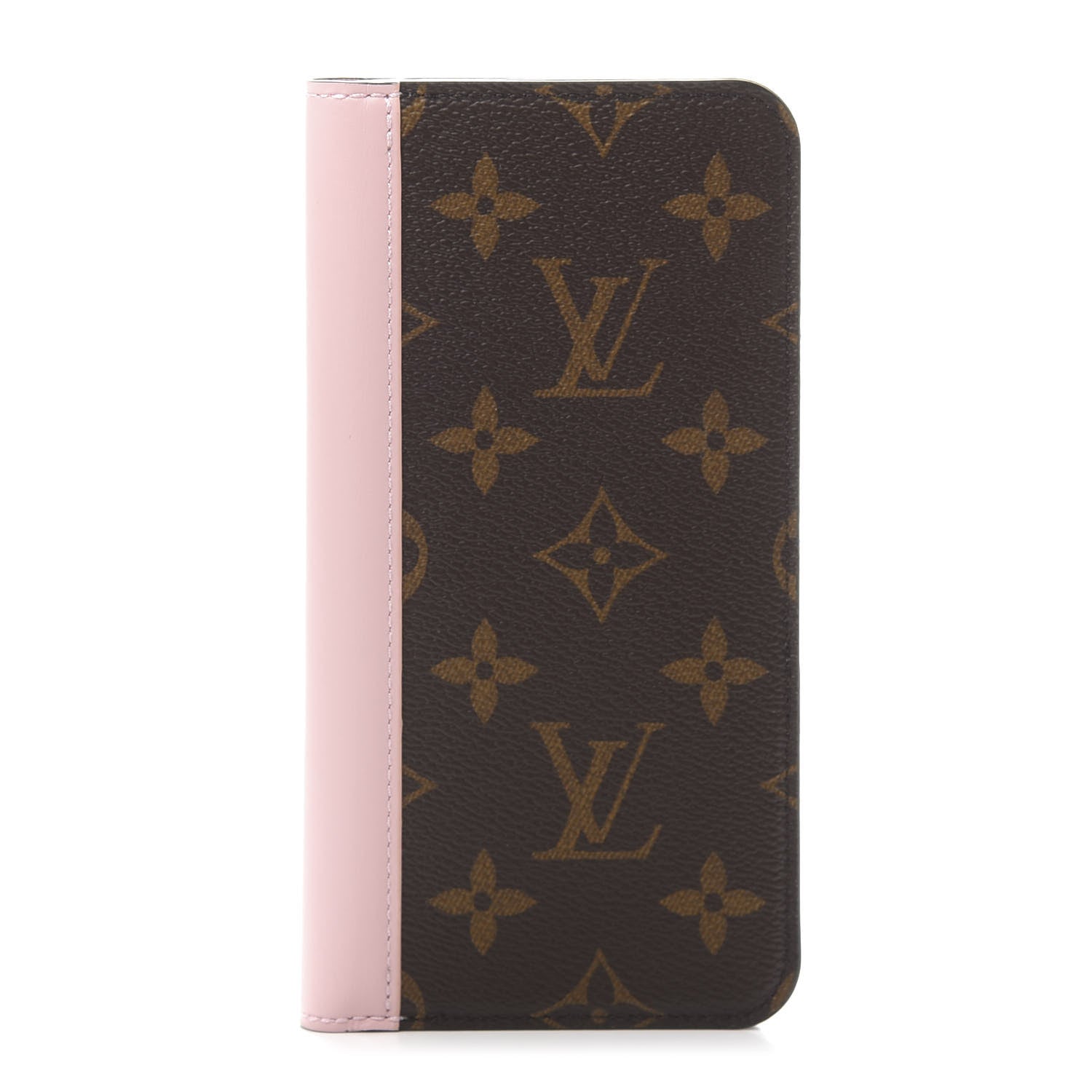 Louis Vuitton Monogram iPhone XS Max Folio Case Rose Ballerine 1 of 8