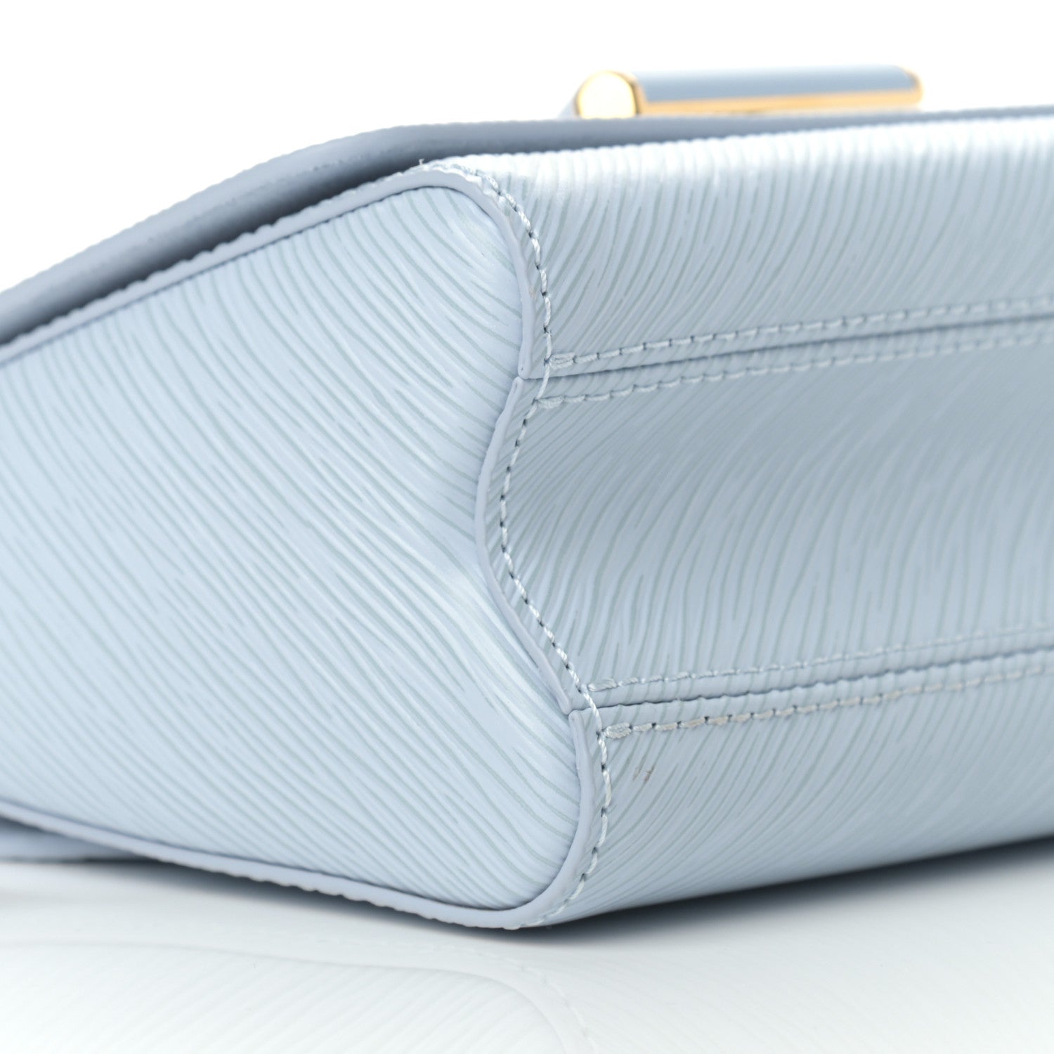 Louis Vuitton Epi Twist Shoulder Bag PM Bleu Celeste 7 of 8