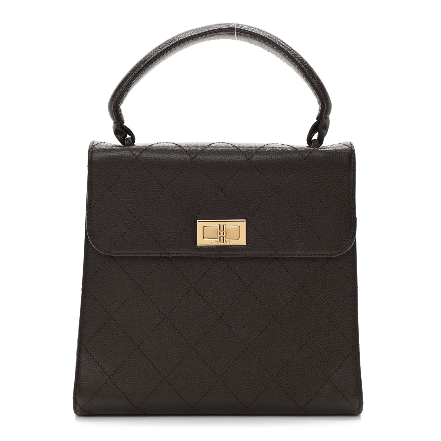 Chanel Caviar Quilted Small Kelly Flap Brown 1 of 10