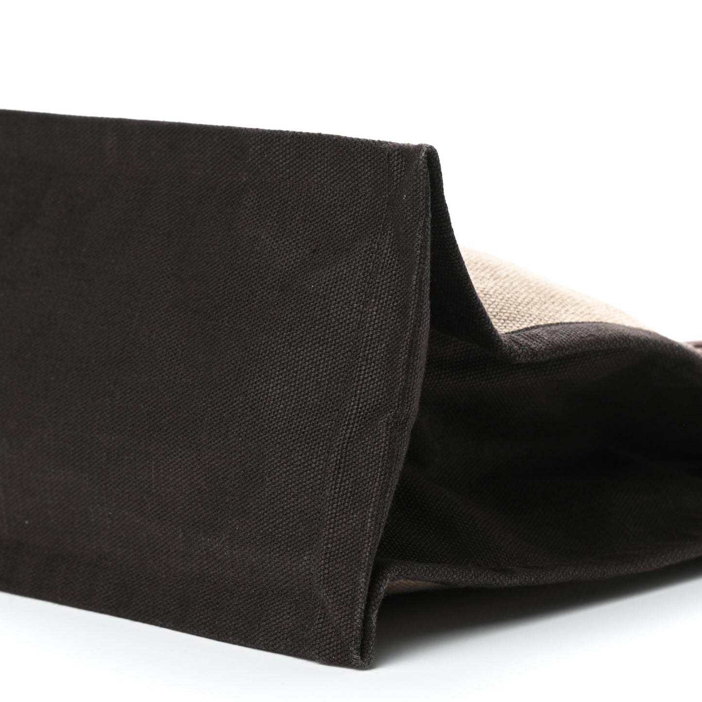 Linen Calfskin Rive Gauche Tote Natural