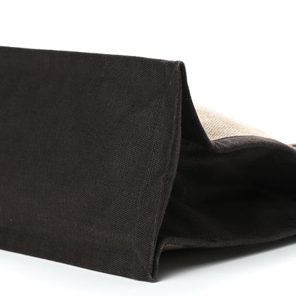 Saint Laurent Linen Calfskin Rive Gauche Tote Natural 7 of 13