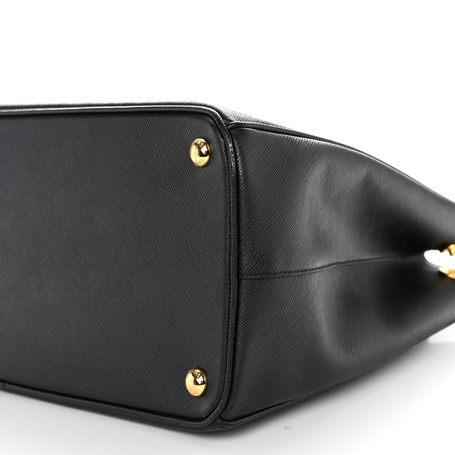 Prada Saffiano Lux Large Galleria Double Zip Tote Black 10 of 10