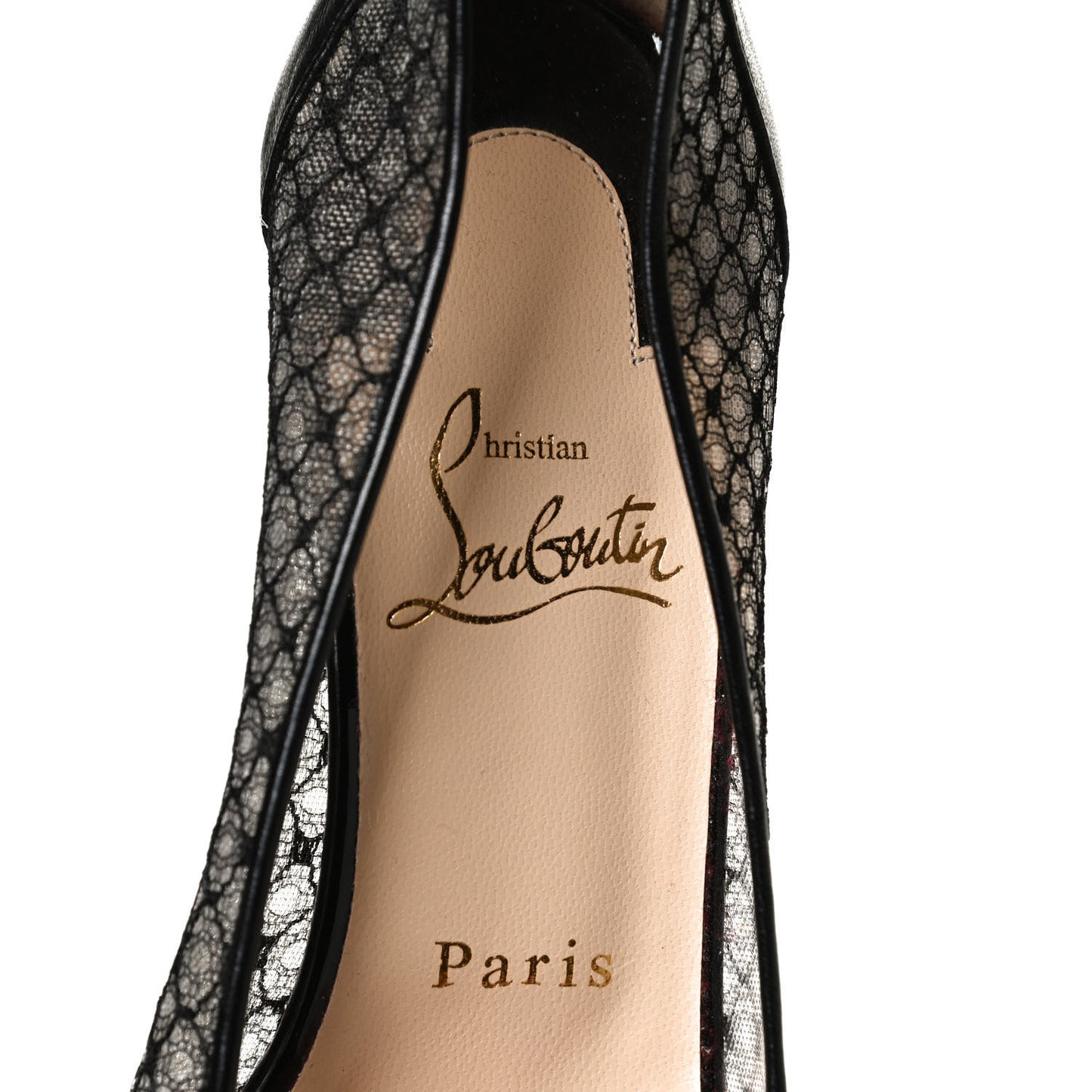 Nappa Saramor Fishnet 70 Pumps 37 Black