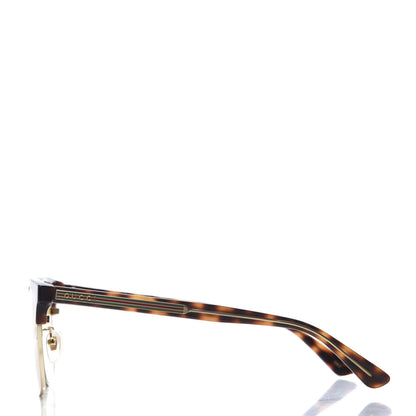 Gucci Acetate Square Frame Web Sunglasses GG0382S Tortoise 3 of 9
