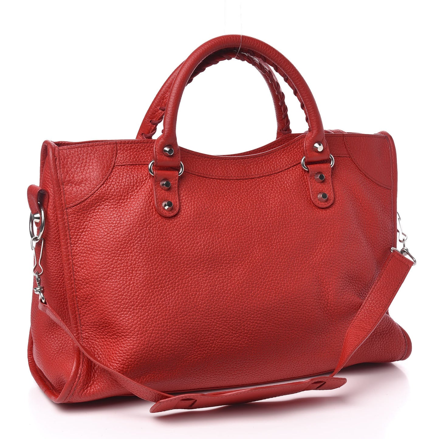 Vibrato Calfskin Classic Silver Hardware City Rouge Cerise