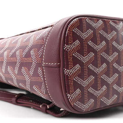 Goyard Goyardine Calfskin Mini Alpin Backpack Bordeaux 8 of 9