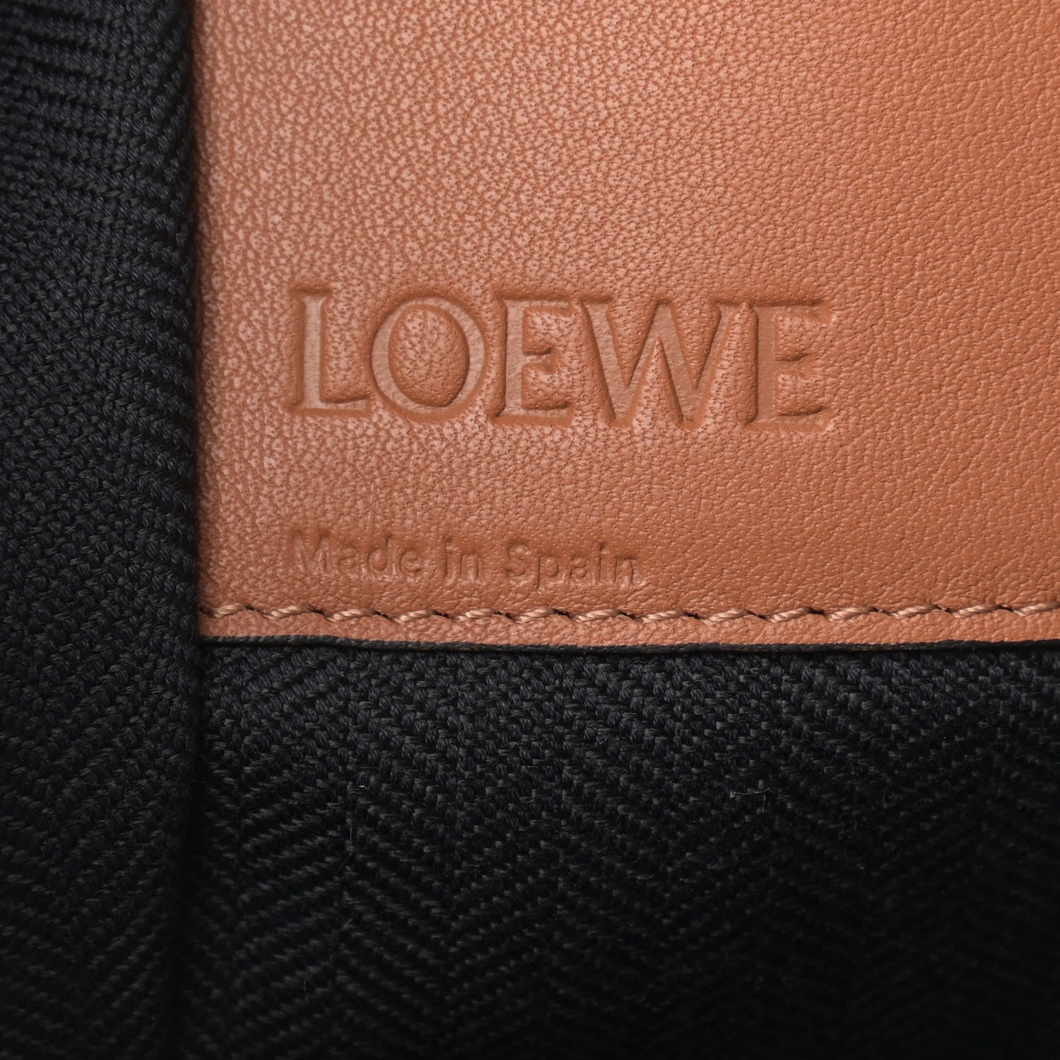 Loewe Calfskin Small Hammock Shoulder Bag Tan 6 of 9