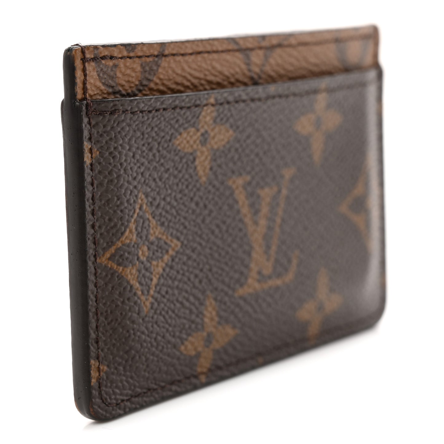 Reverse Monogram Card Holder