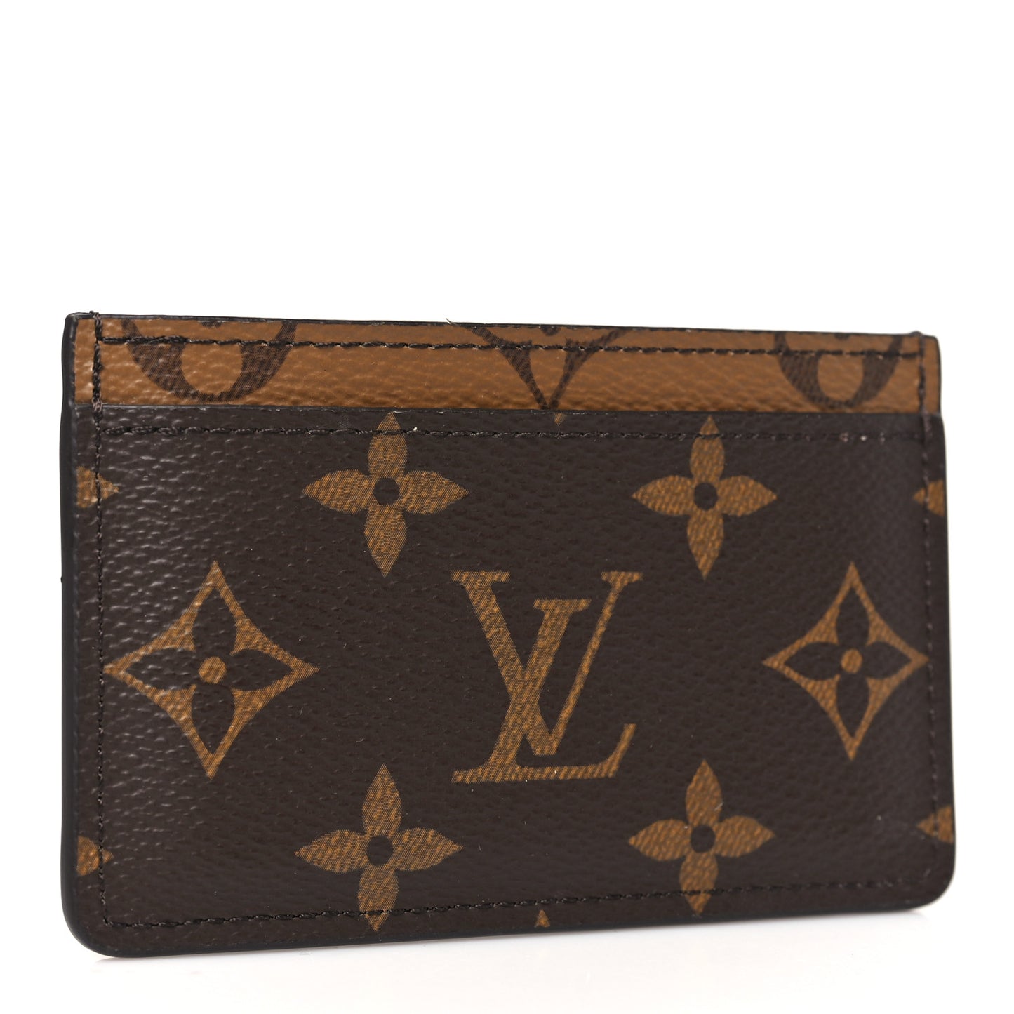 Reverse Monogram Card Holder