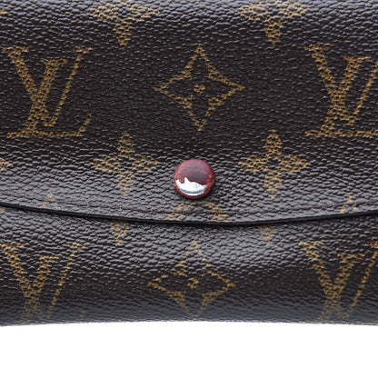Louis Vuitton Monogram Emilie Wallet Fuchsia 15 of 16
