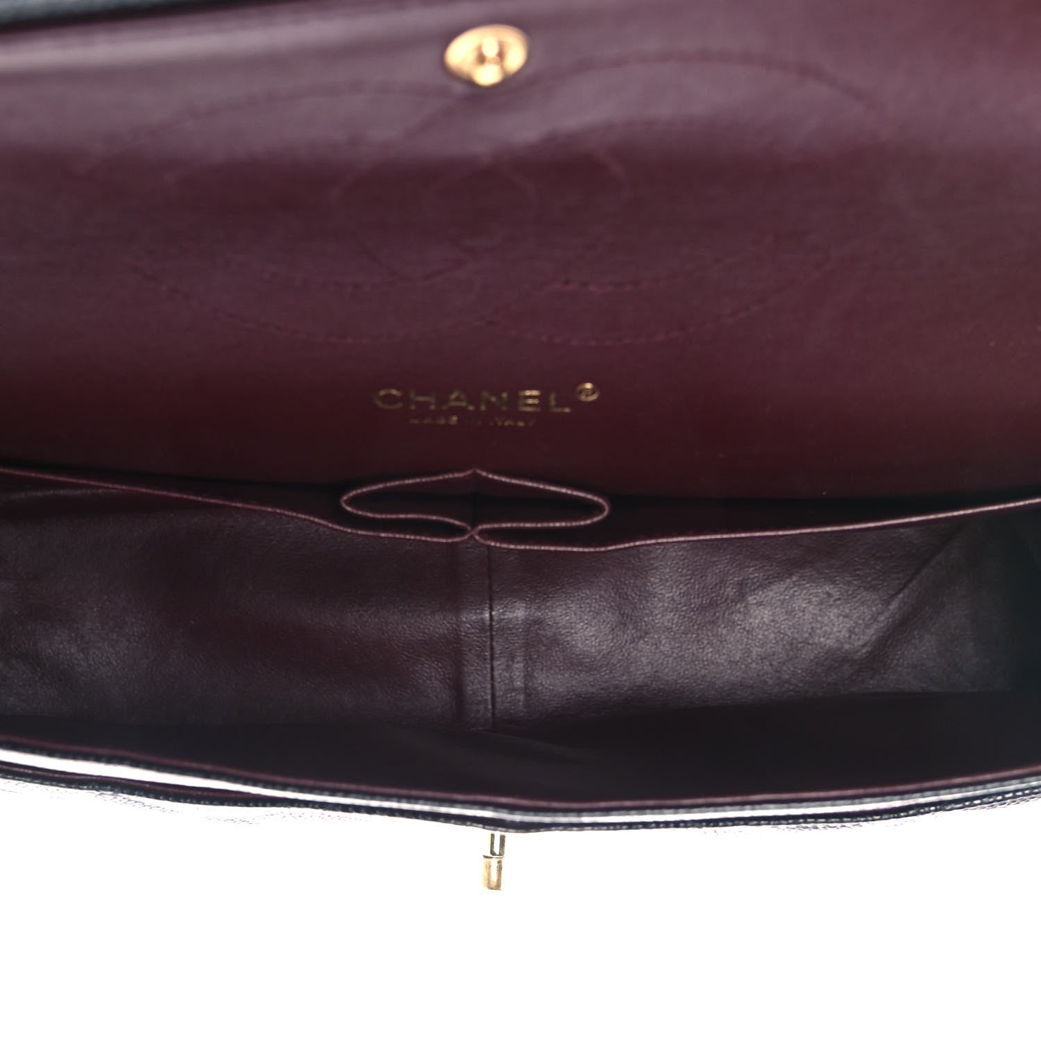 Chanel Caviar Quilted Jumbo Double Flap Black 7 of 10