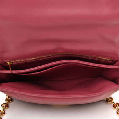 Loewe Lambskin Goya Puffer Bag Plumrose 5 of 8