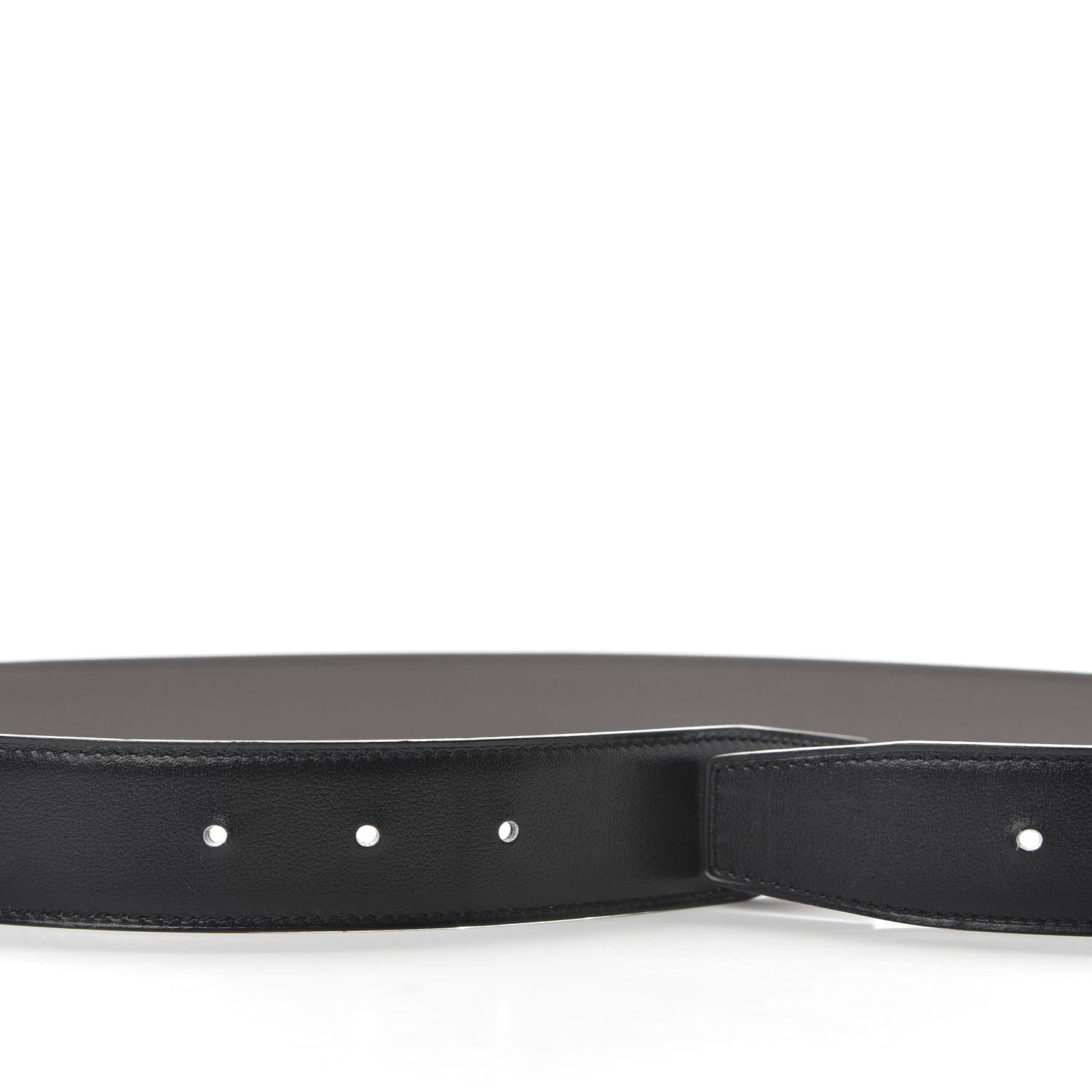 Hermes Swift Togo 32mm Belt Strap 85 Black Etain 4 of 5