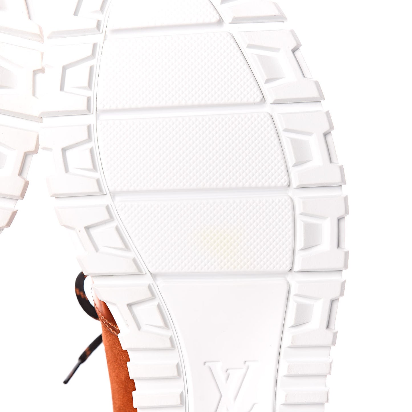 Metallic Patent Suede Run Away Sneakers 9 Orange