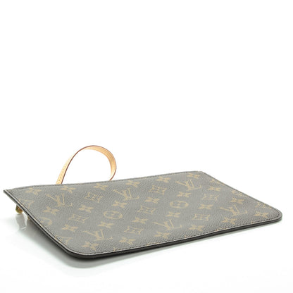 Louis Vuitton Monogram Neverfull MM GM Pochette 4 of 8