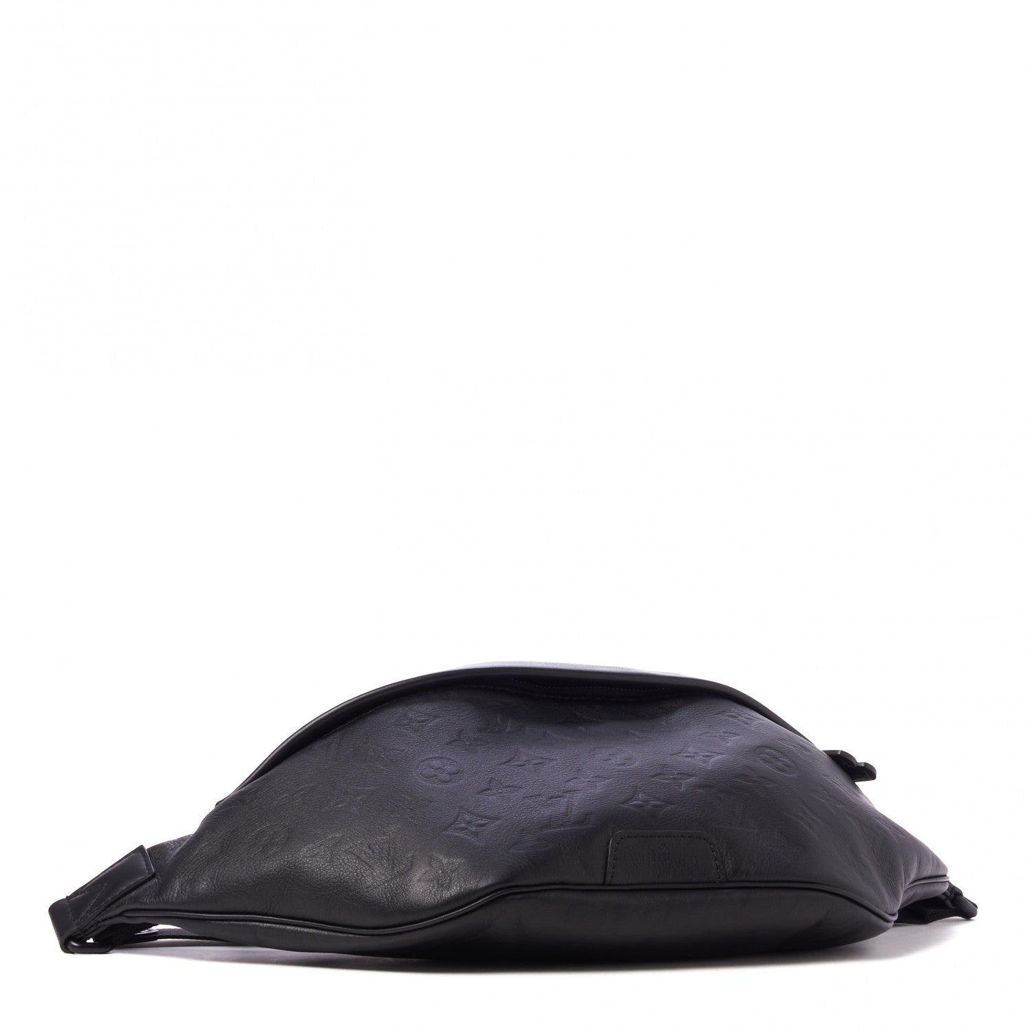 Louis Vuitton Calfskin Monogram Shadow Discovery Bumbag Black 4 of 8