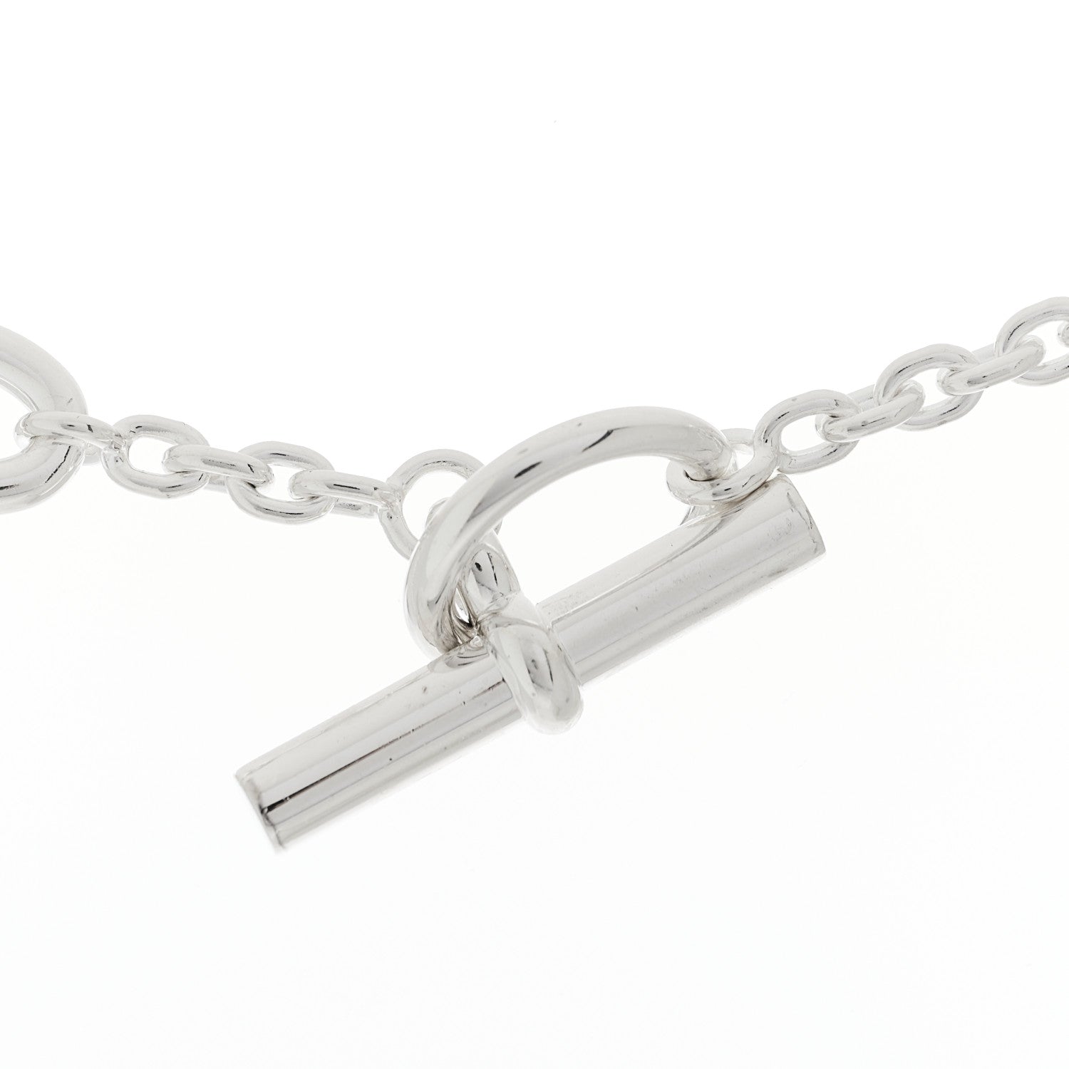 Hermes Sterling Silver Farandole Necklace 120 5 of 6